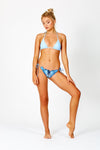 Brazilian Butterfly Bottoms - Azul Blue